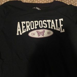 Aeropostale Butterfly Crew Tee